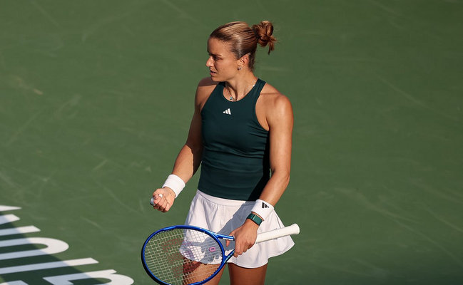 Вашингтон. Рыбакина и Таусон стартовали с побед, Саккари обыграла вторую сеяную Наварро