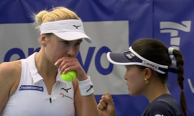 Прага. Киченок и Ниномия одержали разгромную победу в четвертьфинале