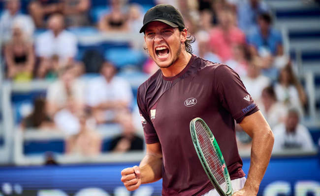 Умаг. Дардери на втором турнире подряд вышел в финал и сыграет против дебютанта Табернера