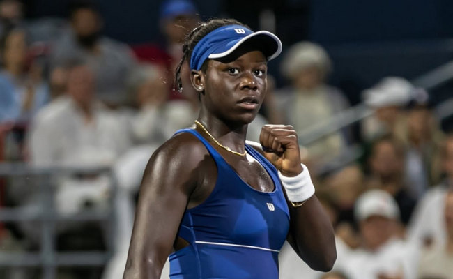 Родители бежали из Конго, она вдохновлялась стилем Серены и тренируется у экстремальной ракетки мира: факты о 18-летней Виктории Мбоко, которая зажигает на турнире в Монреале