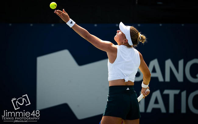 Цинциннати. Стародубцева проиграла "квалифаеру" в первом круге, упустив преимущество в решающем сете