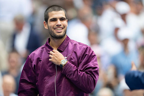 Карлос Алькарас: "Счастлив, что впервые победил Джоковича на харде и снова вышел в финал"