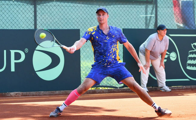 Кубок Дэвиса. Крутых завершил противостояние с Доминиканской Республикой победой над Муньосом