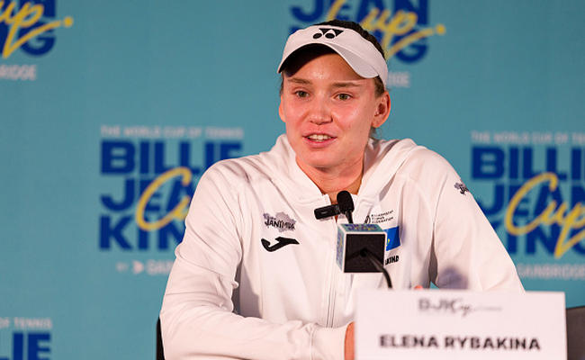 Елена Рыбакина - об участии в Финале Кубка Билли Джин Кинг: "Играть за свою страну - это и большая мотивация, и одновременно давление"