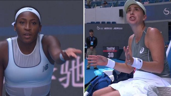 "Моя команда говорит, что она сказала им заткнуться". Коко Гауфф прокомментировала спор с Белиндой Бенчич в Пекине