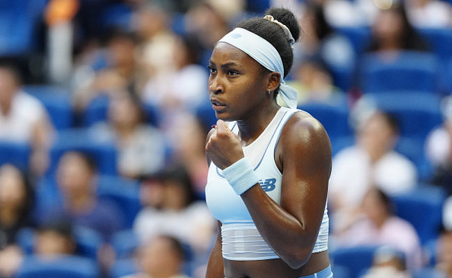 Пекин. Гауфф победила Лис и третий сезон подряд вышла в полуфинал