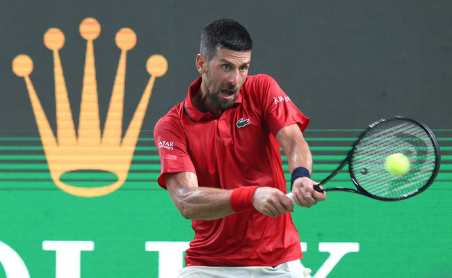 Шанхай. Джокович победил Чилича в самом возрастном матче в истории "Мастерсов", Гоффен обыграл шестую ракетку мира