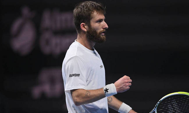 Алматы. Муте второй раз в сезоне сыграет в финале и будет бороться за свой дебютный титул ATP