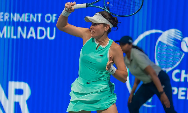 Ченнай. Биррелл совершила камбэк с матчболами в полуфинальном матче