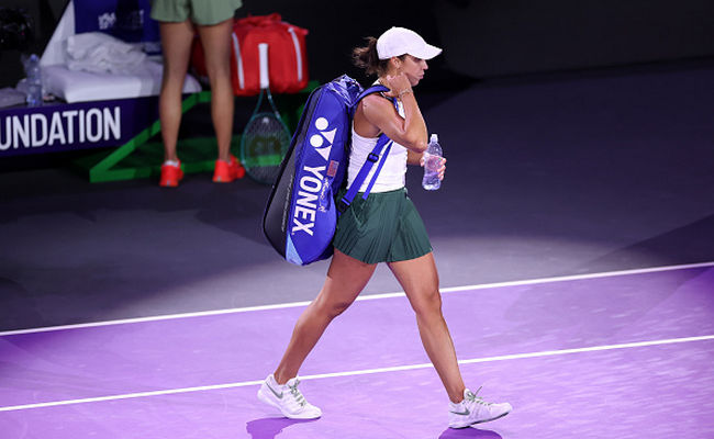 WTA Finals. Кис снялась с турнира перед последним матчем в группе