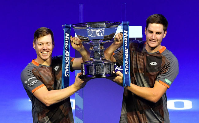 ATP Finals. Хелиёваара и Паттен стали новыми чемпионами соревнований