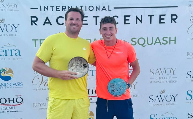 Шарм-эль-Шейх (М15). 37-летний Ужиловский стал чемпионом турнира ITF в парном разряде