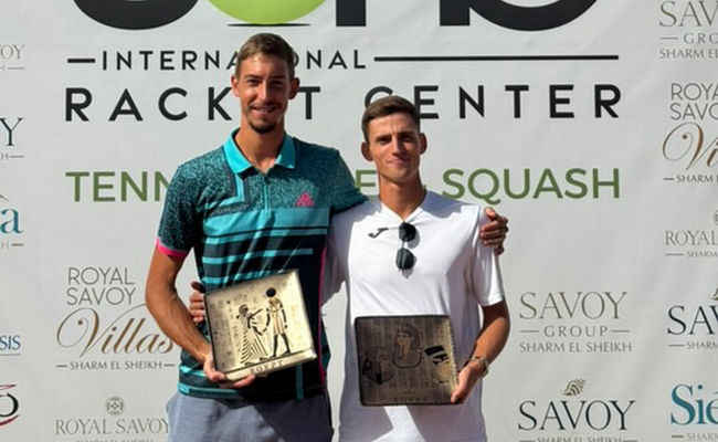 Шарм-эль-Шейх (М15). Брайнин и Кравченко выиграли четвертый совместный парный титул ITF