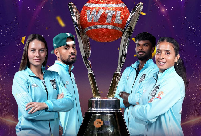 World Tennis League. Команда Костюк впервые стала чемпионами соревнований