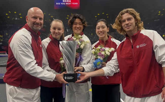 World Tennis Continental Cup. Сборная Мира почти идеально провела заключительный игровой день и выиграла трофей
