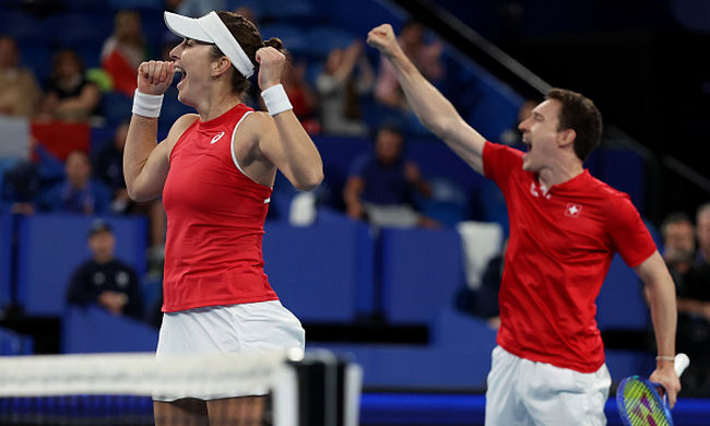 United Cup. Швейцарія у драматичному протистоянні перемогла Італію та стала першим чвертьфіналістом