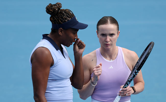 Окленд. Світоліна і Вільямс програли в матчі першого кола, не реалізувавши вісім сетболів у першій партії