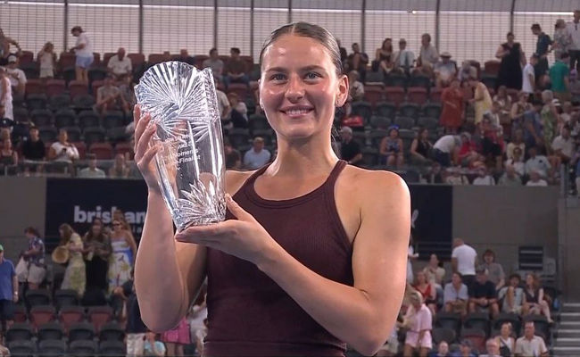 Брисбен. Костюк уступила первой ракетке мира Соболенко в решающем матче турнира
