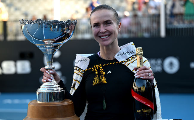 Еліна Світоліна: "Цей титул в Окленді справді особливий, тому що мій чоловік виграв тут минулого року"