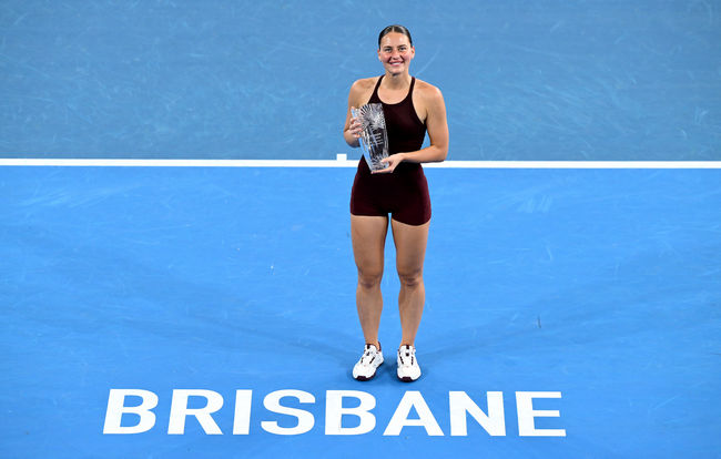 Марта Костюк: "В прошлом году в матчах против таких соперниц я почти сдавалась по ходу игры, а на этой неделе - нет, и это большая победа для меня"