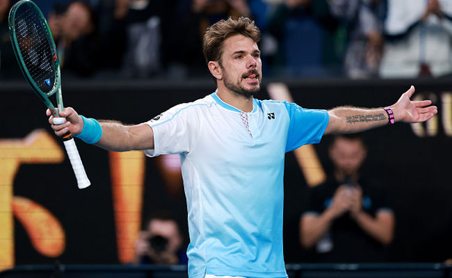 Australian Open. Вавринка одолел "квалифаера", установив рекорд на турнирах Grand Slam, Рууд и Синнер победили в трех сетах