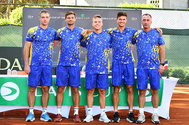 Известен состав сборной Украины на следующий матч в Кубке Дэвиса