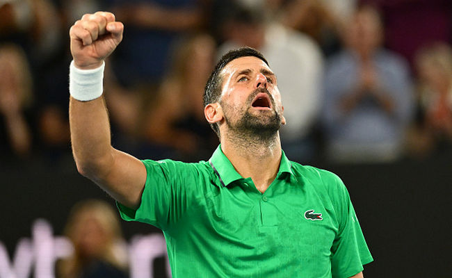Australian Open. Джокович у п'яти сетах здолав чинного чемпіона Сіннера у півфінальному матчі