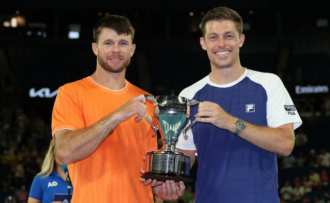 Australian Open. Чемпион-дебютант и экс-первая ракетка мира - в Мельбурне определились победители мужского парного турнира