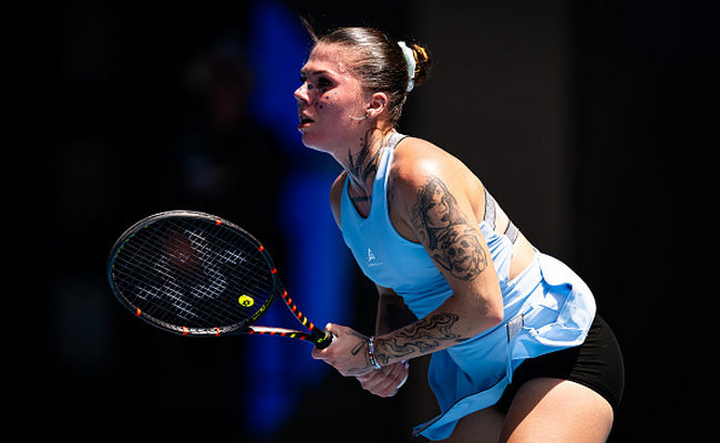 Клуж-Напока. Олейникова за три часа выиграла свой дебютный матч в основной сетке турнира WTA