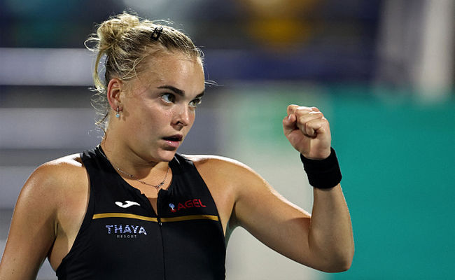 Абу-Даби. "Квалифаер" Бейлек обыграла третью сеяную Таусон и впервые вышла в финал в WTA-туре