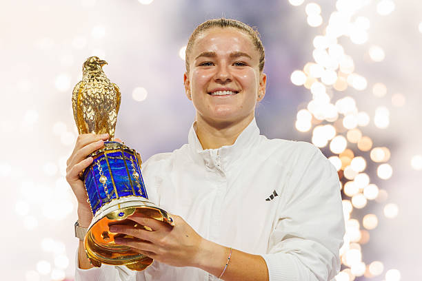 Каролина Мухова - о титуле в Дохе: "В прошлом у меня были определенные трудности в финалах, так что я просто очень горжусь собой"